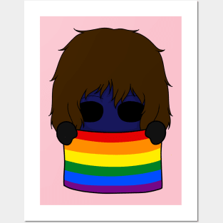 creepypasta pride chibi eyeless jack Posters and Art